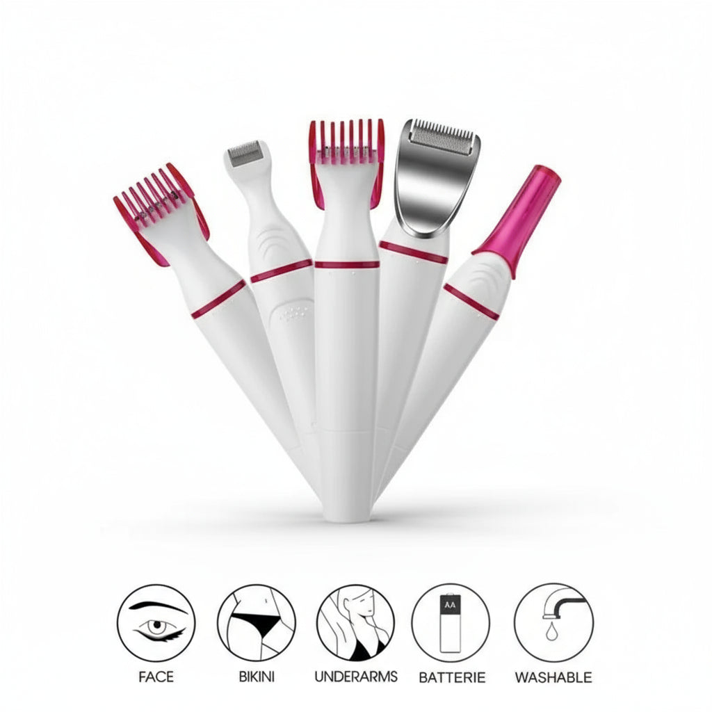 Women's USB Rechargeable Electric Razor - Portable Lady Shaver