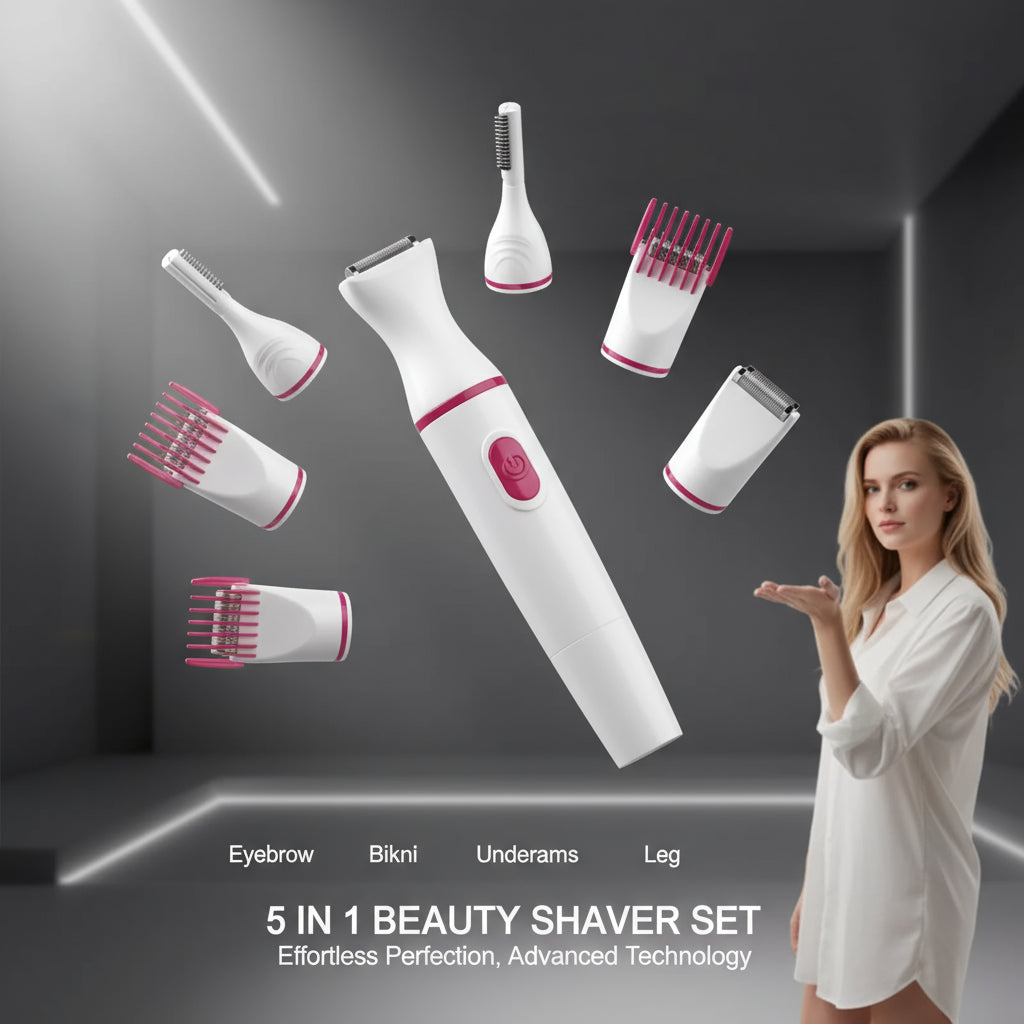 Women's USB Rechargeable Electric Razor - Portable Lady Shaver