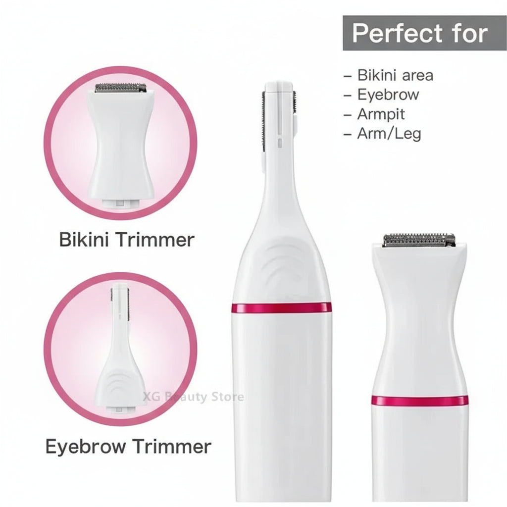 Women's USB Rechargeable Electric Razor - Portable Lady Shaver