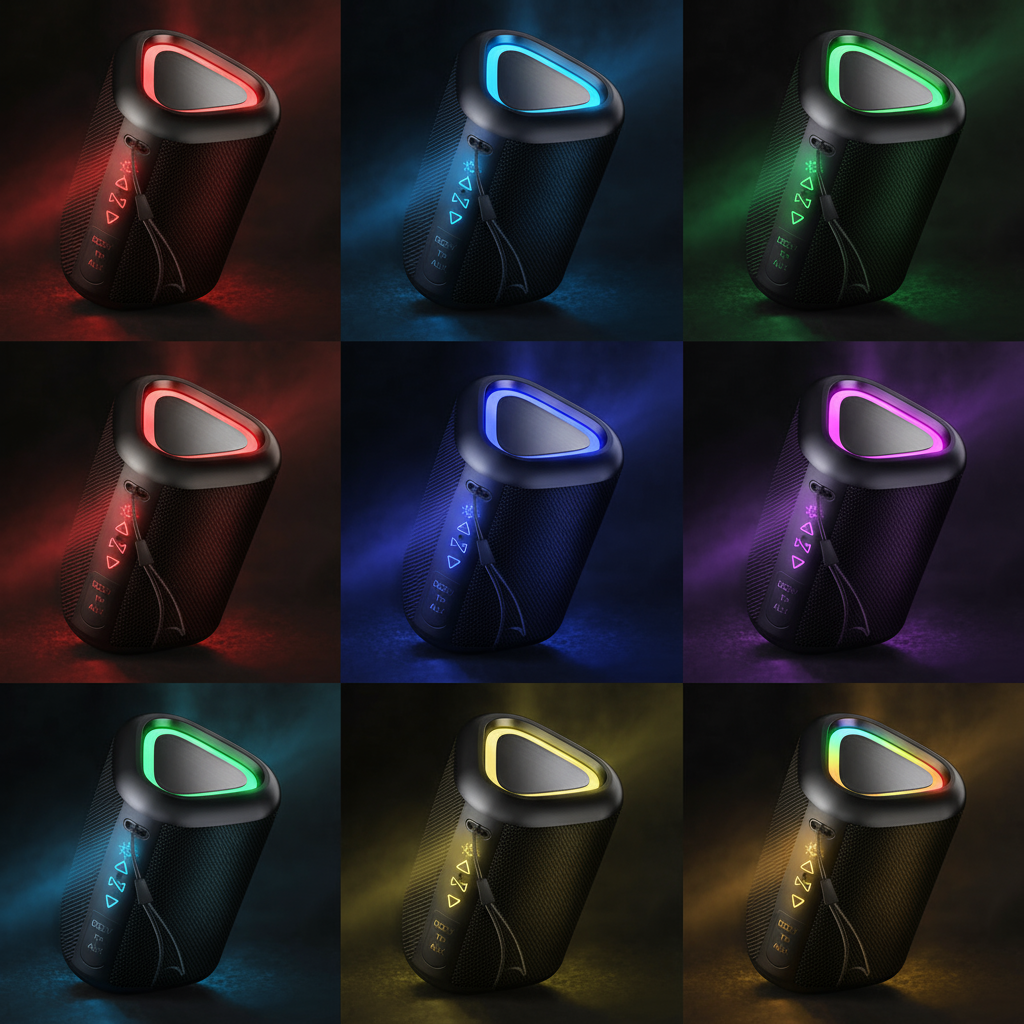 RGB LED Light Showcase